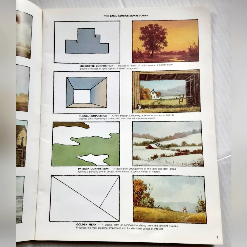Composition Made Easy How to Draw and Paint Art Instruction 1989 Vintage - Picture 6 of 8